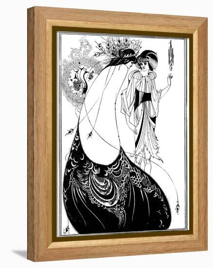 The Peacock Skirt-Aubrey Beardsley-Framed Premier Image Canvas