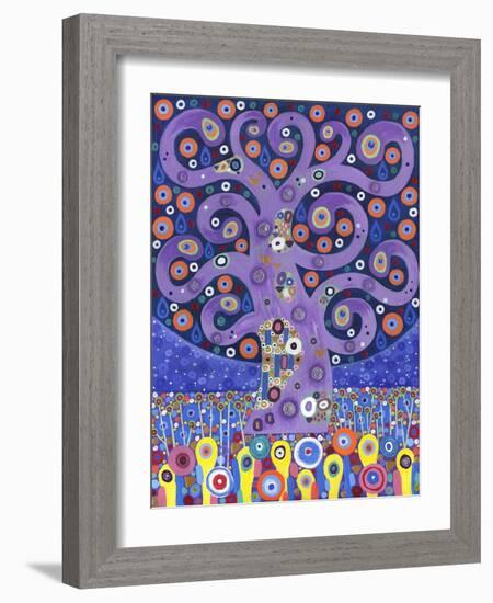 The Peacock Tree, 2011-David Newton-Framed Giclee Print