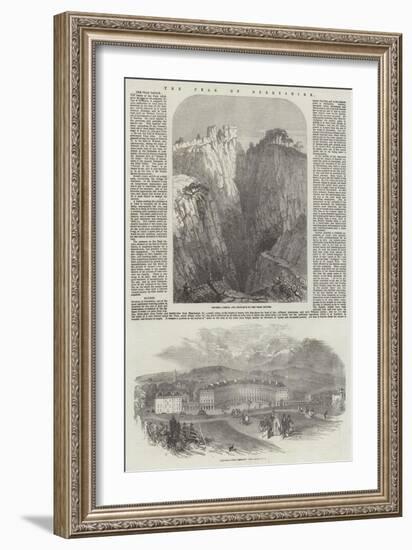 The Peak of Derbyshire-Myles Birket Foster-Framed Giclee Print