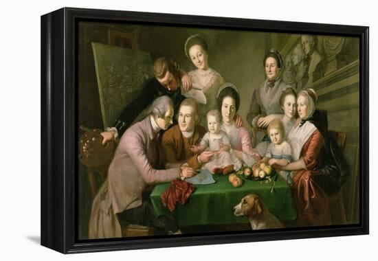 The Peale Family, C.1770-3-Charles Willson Peale-Framed Premier Image Canvas