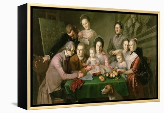 The Peale Family, C.1770-3-Charles Willson Peale-Framed Premier Image Canvas