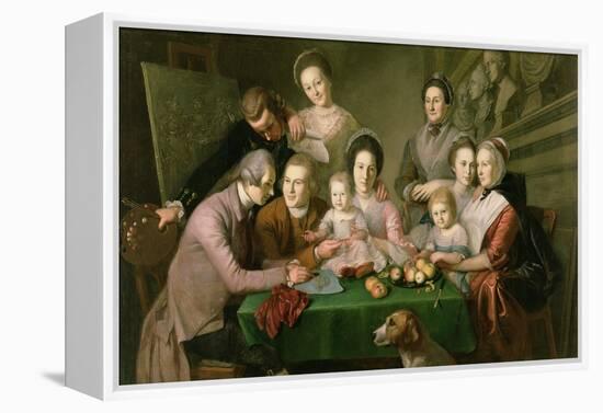 The Peale Family, C.1770-3-Charles Willson Peale-Framed Premier Image Canvas