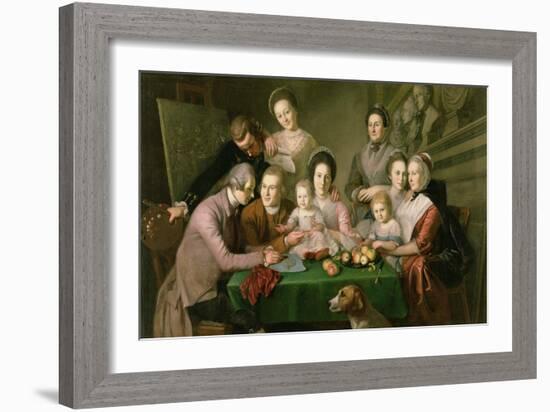 The Peale Family, C.1770-3-Charles Willson Peale-Framed Giclee Print