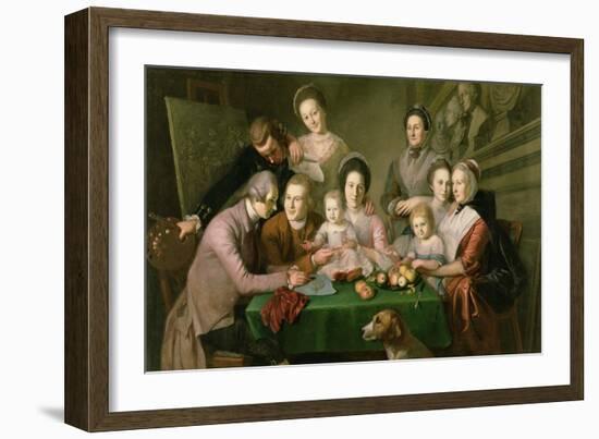 The Peale Family, C.1770-3-Charles Willson Peale-Framed Giclee Print