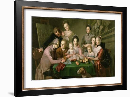 The Peale Family, C.1770-3-Charles Willson Peale-Framed Giclee Print