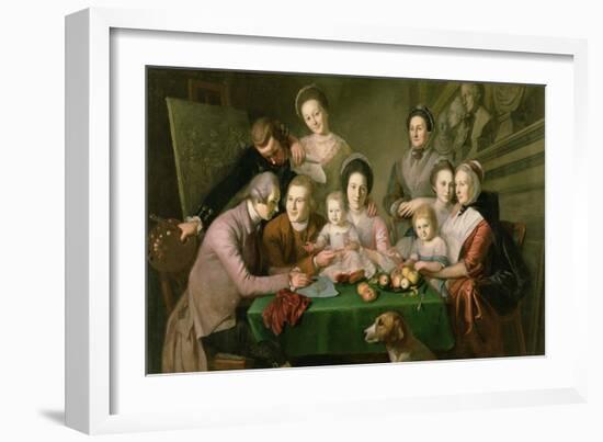 The Peale Family, C.1770-3-Charles Willson Peale-Framed Giclee Print