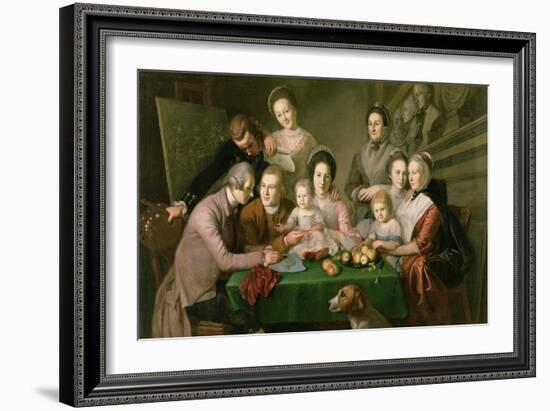 The Peale Family, C.1770-3-Charles Willson Peale-Framed Giclee Print