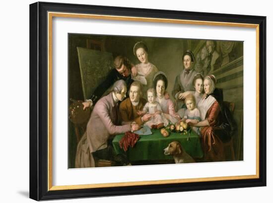 The Peale Family, C.1770-3-Charles Willson Peale-Framed Giclee Print