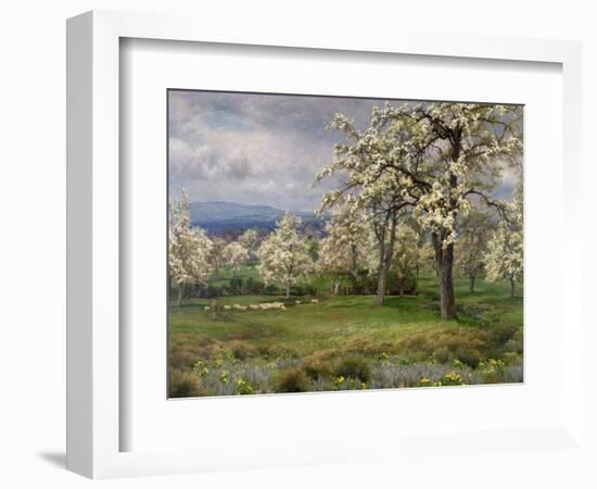 The Pear Orchard, C.1903-Alfred Parsons-Framed Giclee Print