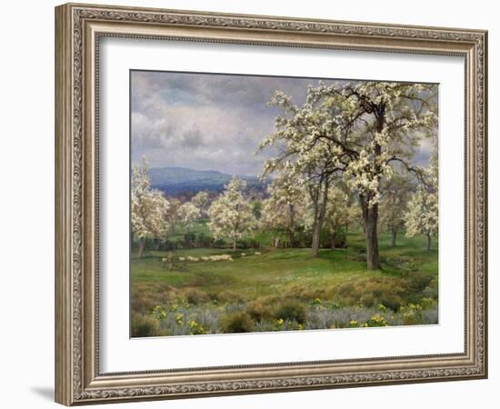 The Pear Orchard, C.1903-Alfred Parsons-Framed Giclee Print