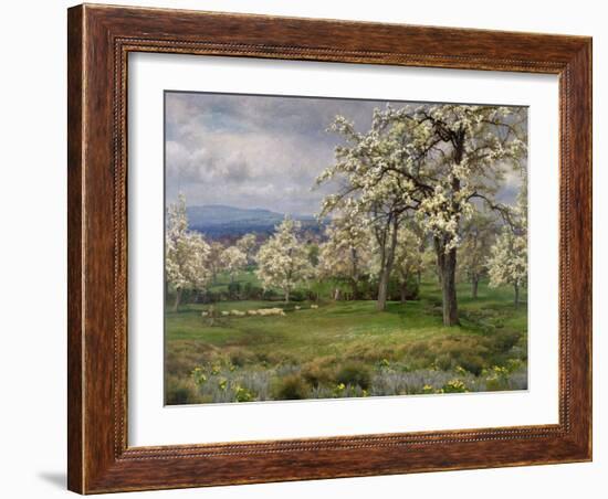 The Pear Orchard, C.1903-Alfred Parsons-Framed Giclee Print