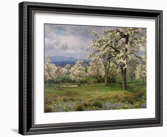 The Pear Orchard, C.1903-Alfred Parsons-Framed Giclee Print