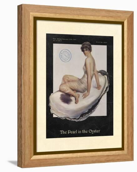 The Pearl in the Oyster-null-Framed Stretched Canvas