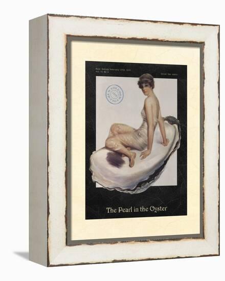 The Pearl in the Oyster-null-Framed Stretched Canvas