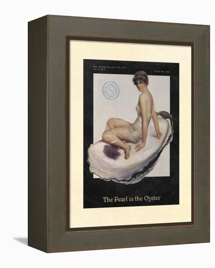 The Pearl in the Oyster-null-Framed Stretched Canvas