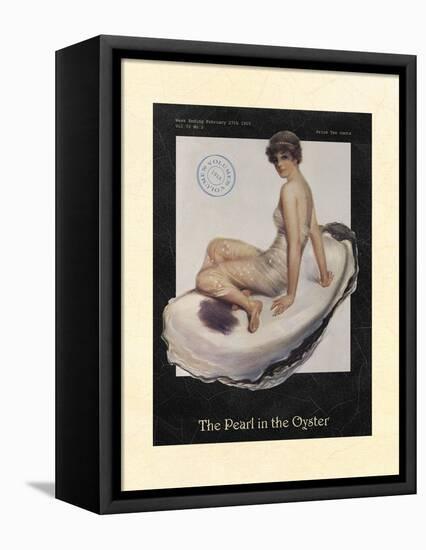 The Pearl in the Oyster-null-Framed Stretched Canvas