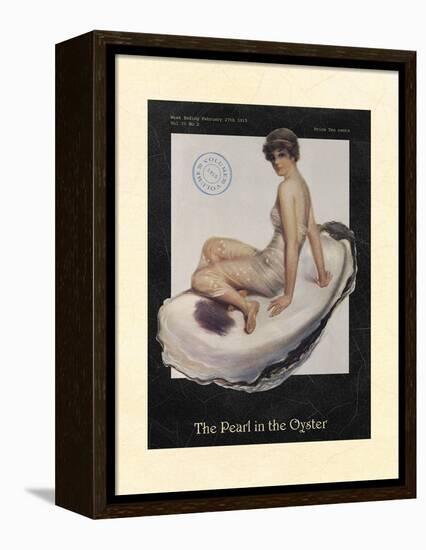 The Pearl in the Oyster-null-Framed Stretched Canvas