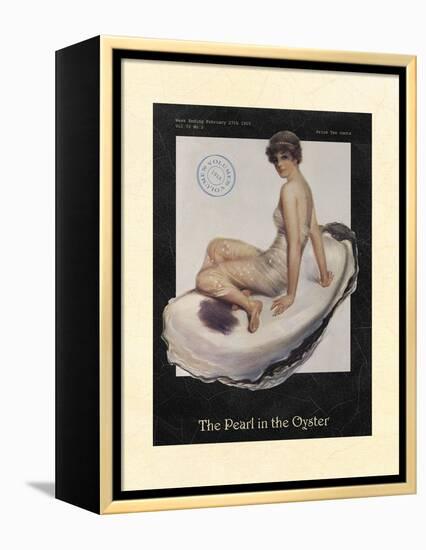 The Pearl in the Oyster-null-Framed Stretched Canvas