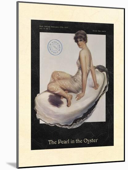 The Pearl in the Oyster-null-Mounted Art Print