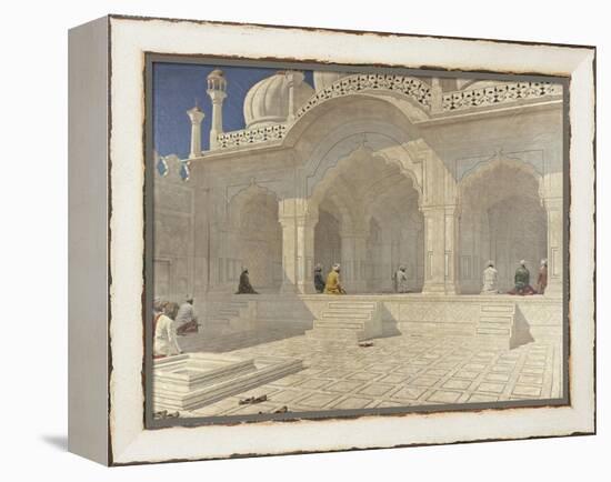 The Pearl Mosque (Moti Masji), Delhi, 1880S-Vasili Vasilyevich Vereshchagin-Framed Premier Image Canvas