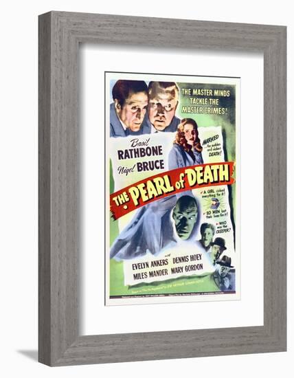 The Pearl of Death - Movie Poster Reproduction-null-Framed Photo