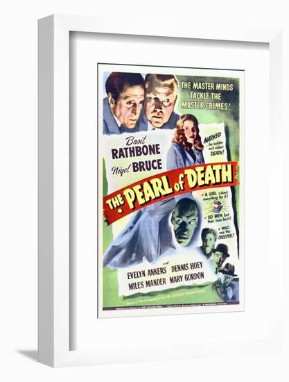 The Pearl of Death - Movie Poster Reproduction-null-Framed Photo