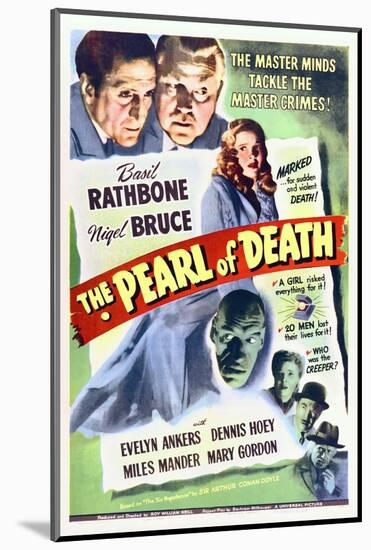 The Pearl of Death - Movie Poster Reproduction-null-Mounted Photo