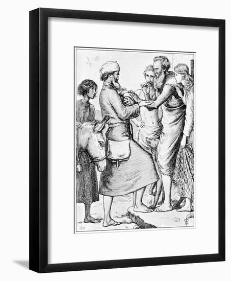 The Pearl of Great Price, 1864-John Everett Millais-Framed Giclee Print