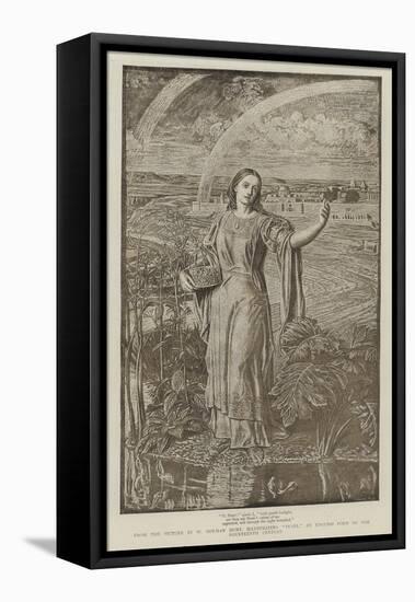 The Pearl, the English Poem of the 14th Century-William Holman Hunt-Framed Premier Image Canvas