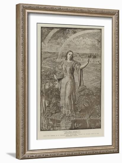 The Pearl, the English Poem of the 14th Century-William Holman Hunt-Framed Giclee Print