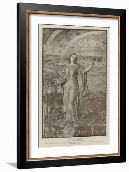 The Pearl, the English Poem of the 14th Century-William Holman Hunt-Framed Giclee Print