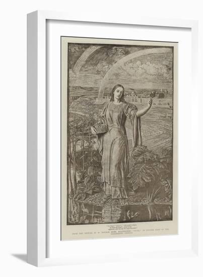 The Pearl, the English Poem of the 14th Century-William Holman Hunt-Framed Giclee Print