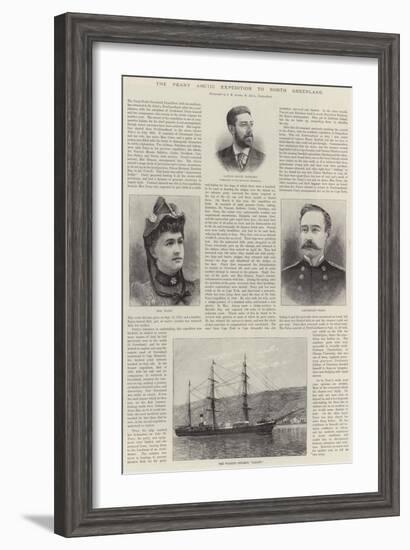 The Peary Arctic Expedition to North Greenland-null-Framed Giclee Print