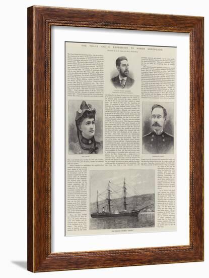 The Peary Arctic Expedition to North Greenland-null-Framed Giclee Print