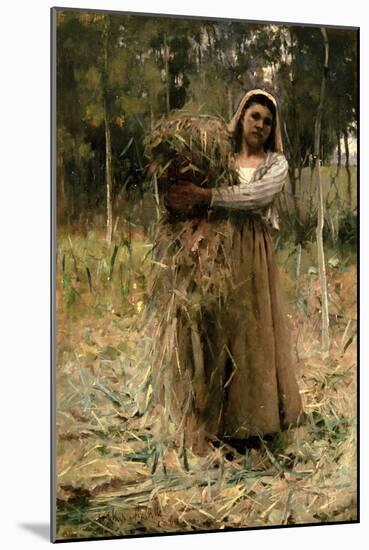 The Peasant Girl (The Faggot Collector) 1880-Arthur Melville-Mounted Giclee Print