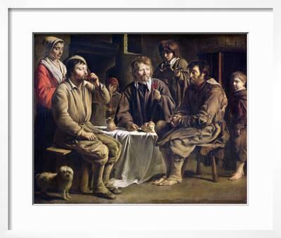 The Peasant S Meal 1642 Giclee Print Louis Le Nain Art Com