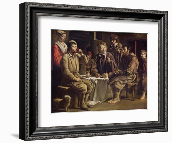 The Peasant's Meal, 1642-Louis Le Nain-Framed Giclee Print