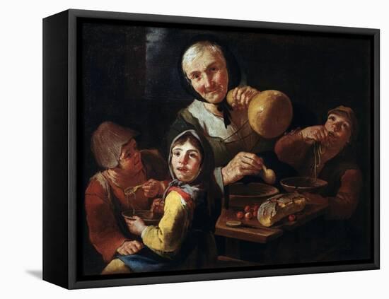 The Peasant's Meal-Giacomo Francesco Cipper-Framed Premier Image Canvas