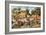 The Peasant Wedding-Pieter Brueghel the Younger-Framed Giclee Print