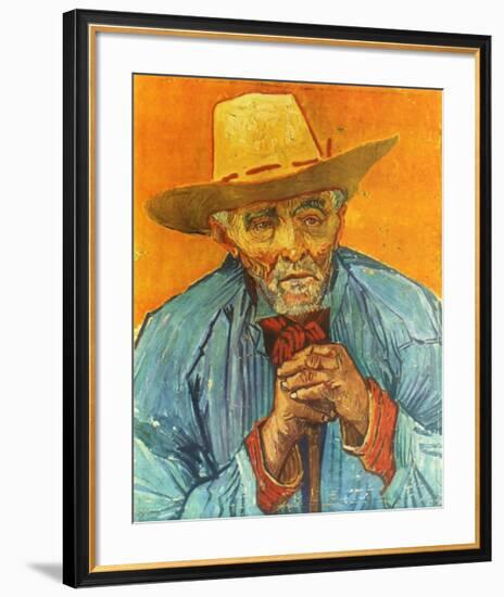 The Peasant-Vincent van Gogh-Framed Collectable Print