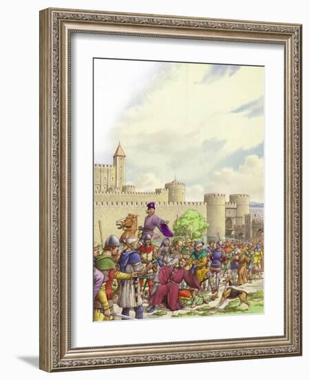 The Peasants' Revolt-Pat Nicolle-Framed Giclee Print