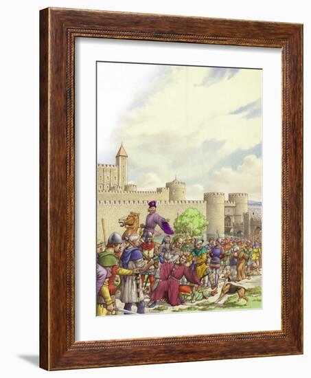 The Peasants' Revolt-Pat Nicolle-Framed Giclee Print