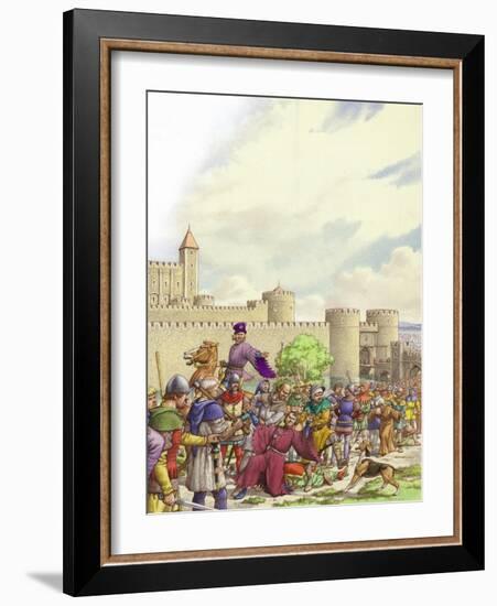 The Peasants' Revolt-Pat Nicolle-Framed Giclee Print