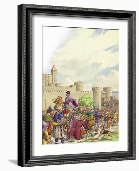 The Peasants' Revolt-Pat Nicolle-Framed Giclee Print