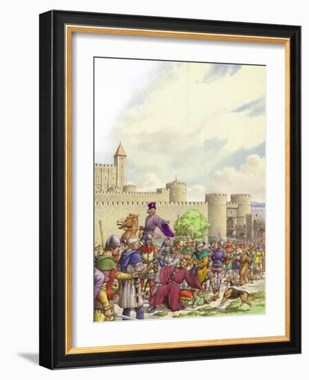 The Peasants' Revolt-Pat Nicolle-Framed Giclee Print