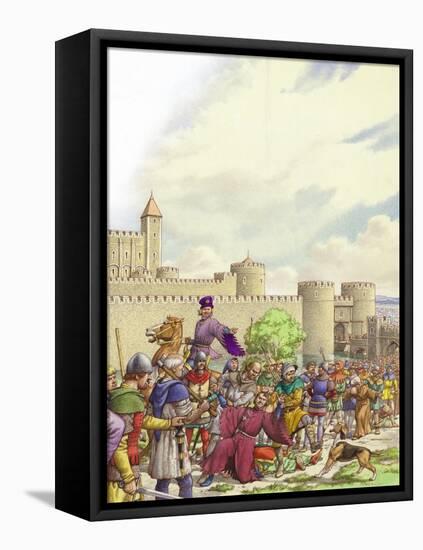 The Peasants' Revolt-Pat Nicolle-Framed Premier Image Canvas