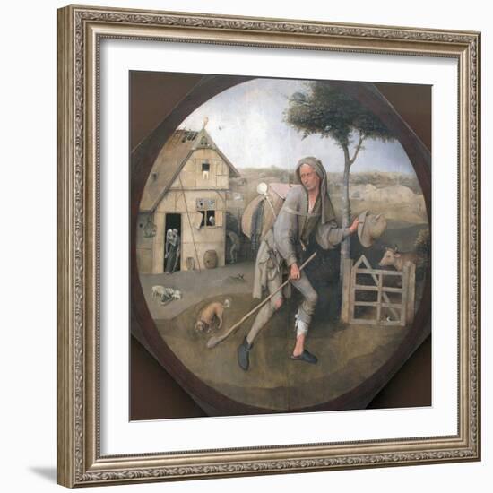 The Peddler (The Parable of the Prodigal So)-Hieronymus Bosch-Framed Giclee Print