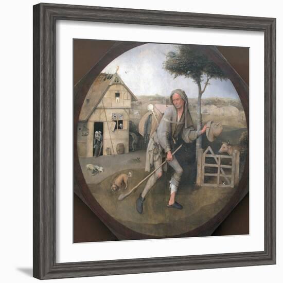 The Peddler (The Parable of the Prodigal So)-Hieronymus Bosch-Framed Giclee Print