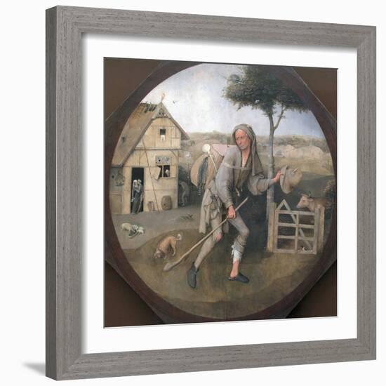 The Peddler (The Parable of the Prodigal So)-Hieronymus Bosch-Framed Giclee Print