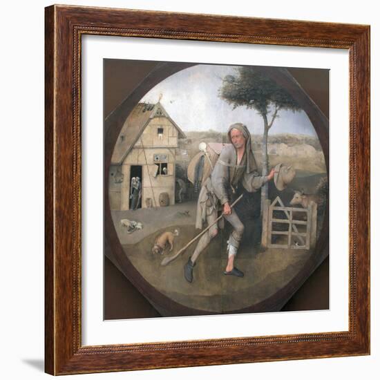 The Peddler (The Parable of the Prodigal So)-Hieronymus Bosch-Framed Giclee Print